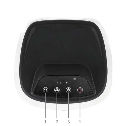 Honeywell TC10PCEI Chladič vzduchu, ventilátor a zvlhčovač vzduchu s ionizáciou