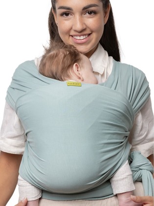 BOBA Wrap Šatka na nosenie detí, morská zelená