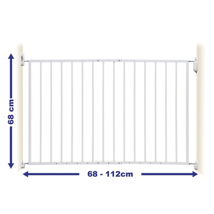 Dreambaby Sicherheitstor Arizona (Breite 68-112 cm x Höhe 68 cm) Weiß