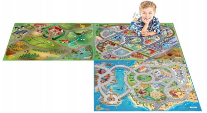 Marko Latexová podložka s 3D efektem - Park dinosaurů, 100x150