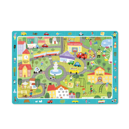 DoDo Puzzle - Leben in der Stadt 80 Teile