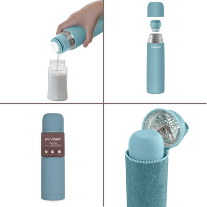 Miniland Terra Termoska, 500ml, modrá