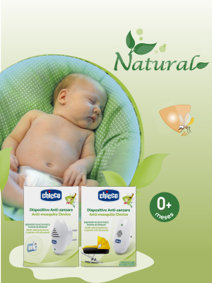 Chicco NaturalZ Prenosný ultrazvukový odpudzovač proti komárom