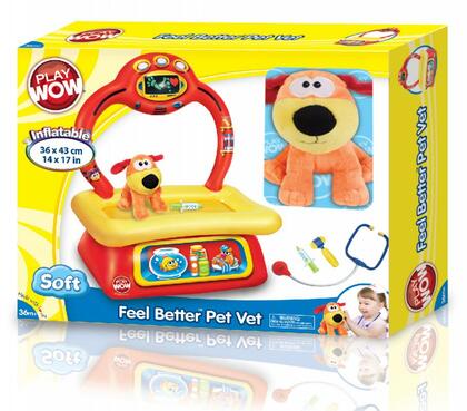 Play WOW Nafukovacia súprava, Malý veterinár