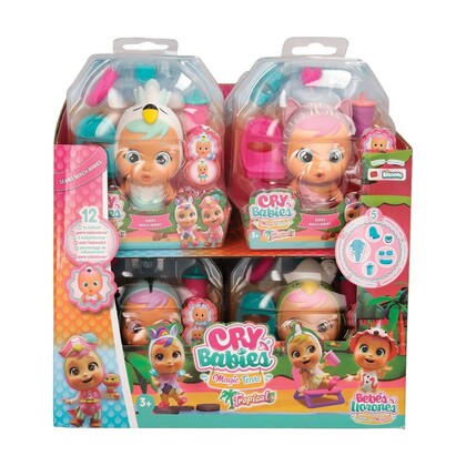 IMC Toys Cry babies - Magic tears - Tropical beach babies (séria 12 druhov bábik)