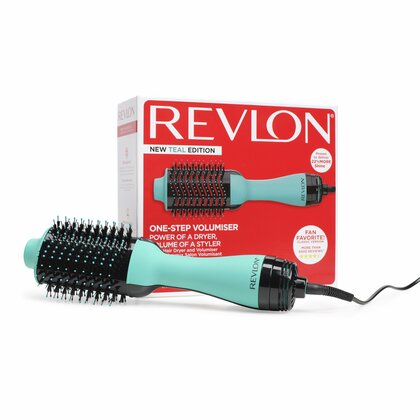 REVLON PRO COLLECTION RVDR5222T One Step Hair Teal mit Trockenfunktion und Lockenstab