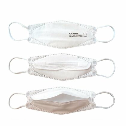 Carine FFP2 NR FM004 10ks FISH Filtračná polomaska kategórie III, maskáčová