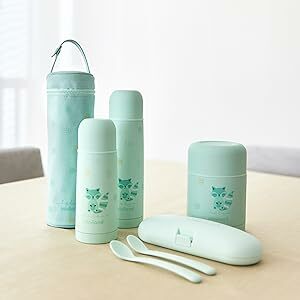 Miniland Dolce Sada příborů pro děti, mátová