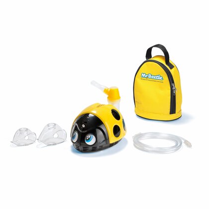 MAGIC CARE MR. BEETLE Pneumatický piestový inhalátor s nebulizérom pre deti, chrobáčik