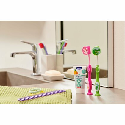 Chicco Zubná pasta s fluorom s ovocnou príchuťou, 50ml, 1-5r