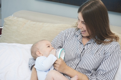 Nanobébé Láhev na krmení / skladování mléka, 150ml, od 0m+, tyrkysová, 3ks