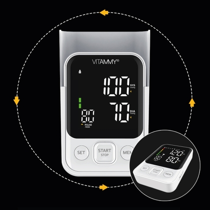 VITAMMY NEXT 7 Ramenný tlakomer s hlasovou funkciou a manžetou vyššieho štandartu