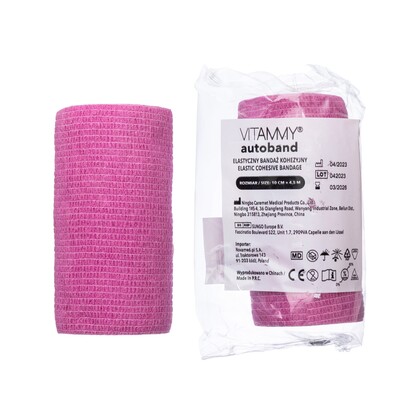 VITAMMY Autószalag Öntapadó kötés, rózsaszín, 10cmx450cm