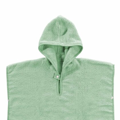 XKKO Poncho aus Bio-Baumwolle – Mint Stars