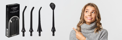 VITAMMY HYDRA Zubní sprcha, černá