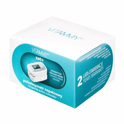 VITAMMY SAT+, Pulsní oxymetr s precizní OLED obrazovkou