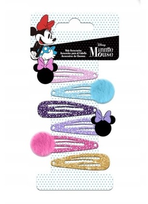 Kinder-Euroswan-Set Haarnadeln, Minnie Mouse