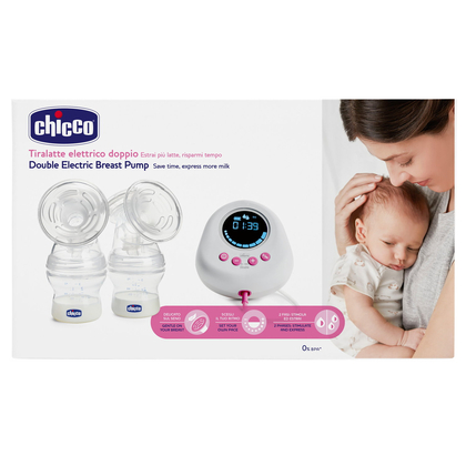 Chicco Elektrická odsávačka mlieka na dva prsníky