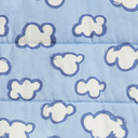 Love To Dream, Schlafsack, Stufe 3, 2,5 TOG, 18–36 m, blau/Wolken