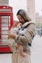 BOBA X Téli Kert Gyermekhordozó 3 - 20 kg súlyú gyermekek számára, téli kert