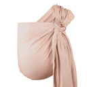 BOBA Ring Sling  Detský nosič/šatka z ľanu, púdrovo ružová
