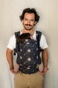 Boba X Organic Detský nosič s potlačou kozmos
