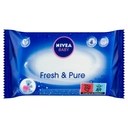 NIVEA Baby Fresh &amp; Pure törlőkendők, 63 db