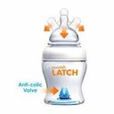MUNCHKIN LATCH, Babyflaschen-Set mit Anti-Kolik-Ventil, 120ml, ab 0m+, 2St