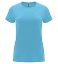 Primastyle Damen Medical T-Shirt mit kurzen Ärmeln CAPRI, türkis, groß. M