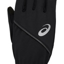 Asics Teplé športové rukavice, čierne, unisex, veľ. M