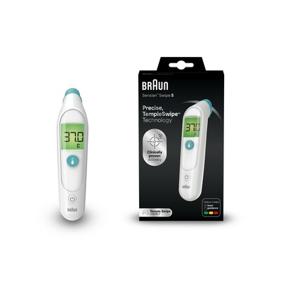 BRAUN BST 200EE, Čelový teplomer
