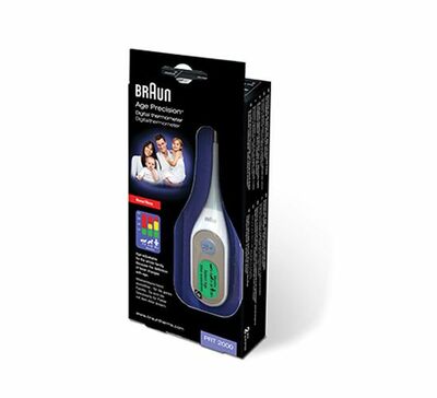 BRAUN PRT 2000 teplomer so systémom "AGE Precision" a s ohybnou špičkou