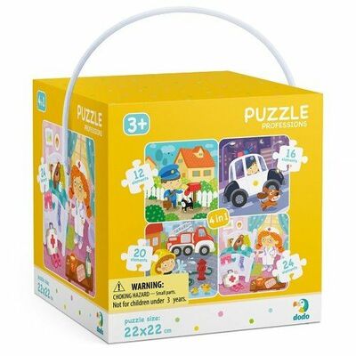 DoDo Puzzle 4 az 1-ben – Szakmák
