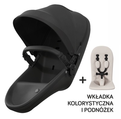 Mima Sportovní část kočárku Mima Xari Max, Černá