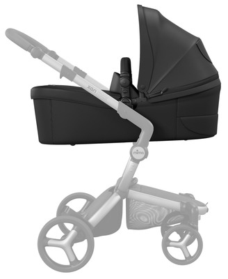 Mima Xari MAX Hluboká vanička k kočárku, Černá