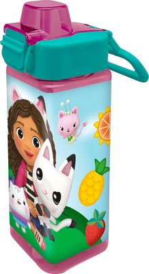 Kids Euroswan Štvorcová fľaša Gabby´s dolls house 500 ml