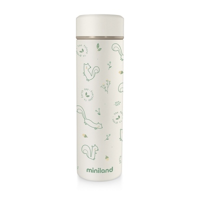 Miniland ECO-friendly termoska pro dítě 450ml, Veverička
