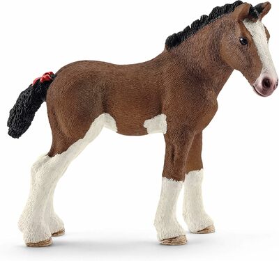 Schleich Clydesdale csikó