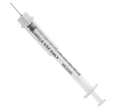 SOL- CARE Bezpečnostní stříkačka na inzulín 0,5 ml U-100 31G 5/16" 0,25 x 8 mm