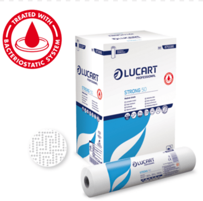 LUCARD STRONG 50 Untersuchungsunterlage, 2-lagig, 50cm x 50m