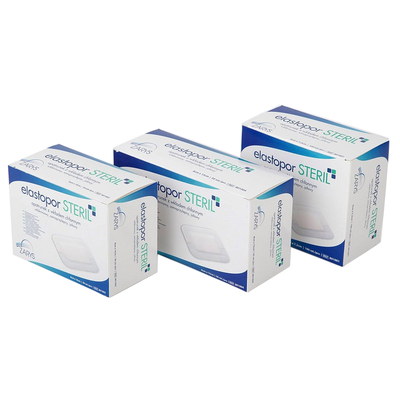 ZARYS ELASTOPOR STERIL Sterilný obväz s absorpčnou vložkou, 10 cm x 25 cm, 25 ks