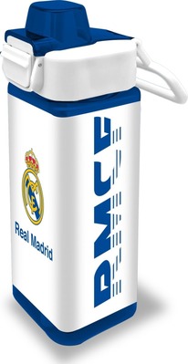 Kids Euroswan Štvorcová fľaša s uchom 500ml - Real Madrid