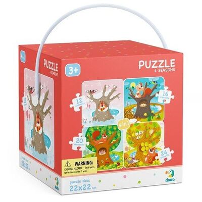 DoDo Puzzle 4 az 1-ben – 4 évszak