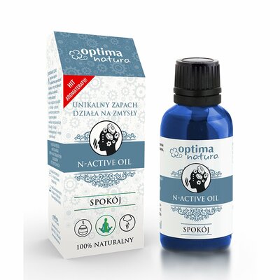 Optima Natura Prírodný esenciálny olej, N-Active Oil, Pokoj, 20ml