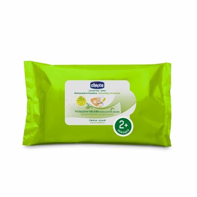 Chicco Vlhčené obrúsky proti komárom, 2m+