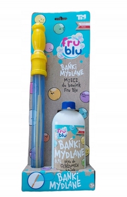 FRU BLU Bublifuk - Schwert für große Blasen + Lösung 0,4 l