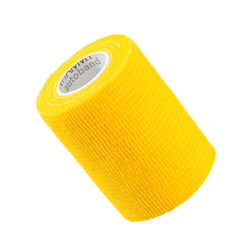 VITAMMY Autoband Selbstklebende Binde, gelb, 7,5 cm x 450 cm