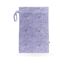 XKKO Nepromokavá kapsa Velikost M - Safari Lavender Aura