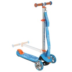 Trunki Skládací koloběžka, modrá, velká, od 3-9 let