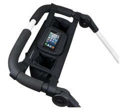 Crescent Organizér na kočárek, černý